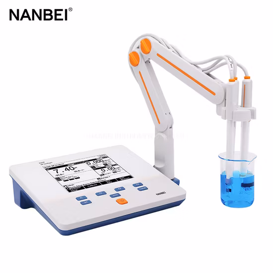 Nanbei Water Analyzer Mulit-Parameter Portable Ion Meter to Test AG+, Na+, K+, Nh4+No3-, Bf4-, Cn-, Cu2+, Ca2+